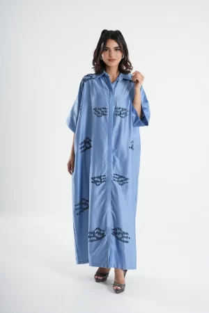 Sapphire Serenity Dress